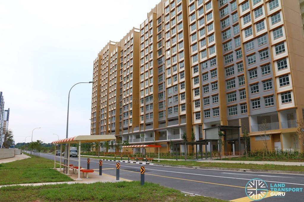 New Bus Stops along Sumang Lane