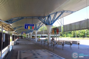 Tuas Bus Terminal - Passenger Concourse & Boarding Berth