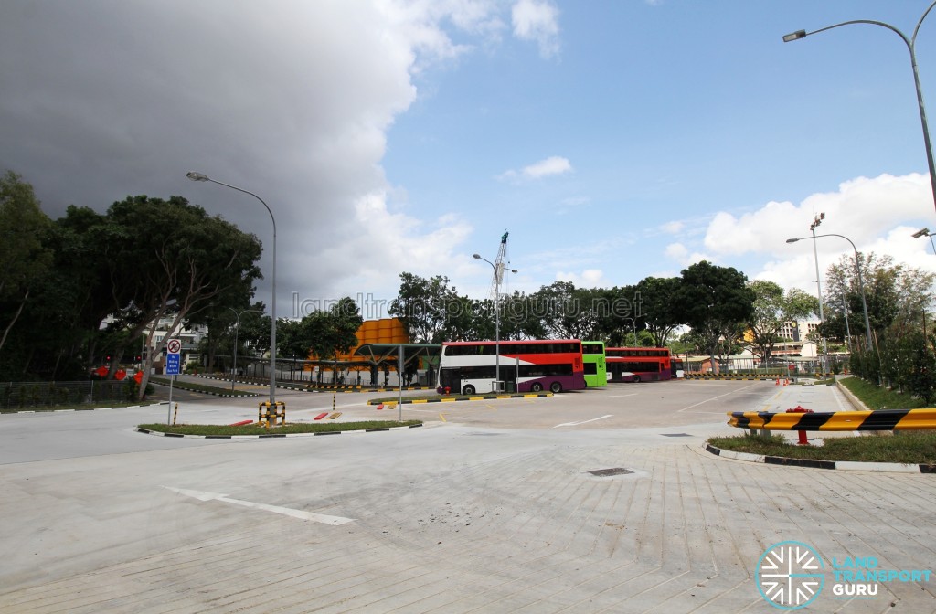 Upper East Coast Bus Terminal - Completed Expansion (Exit and expanded lots)