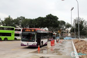 Upper East Coast Bus Terminal - Parallel SMRT lots