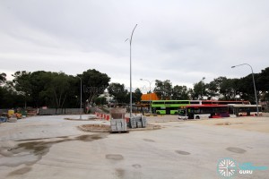 Upper East Coast Bus Terminal - New extension with parking lots yet to be drawn