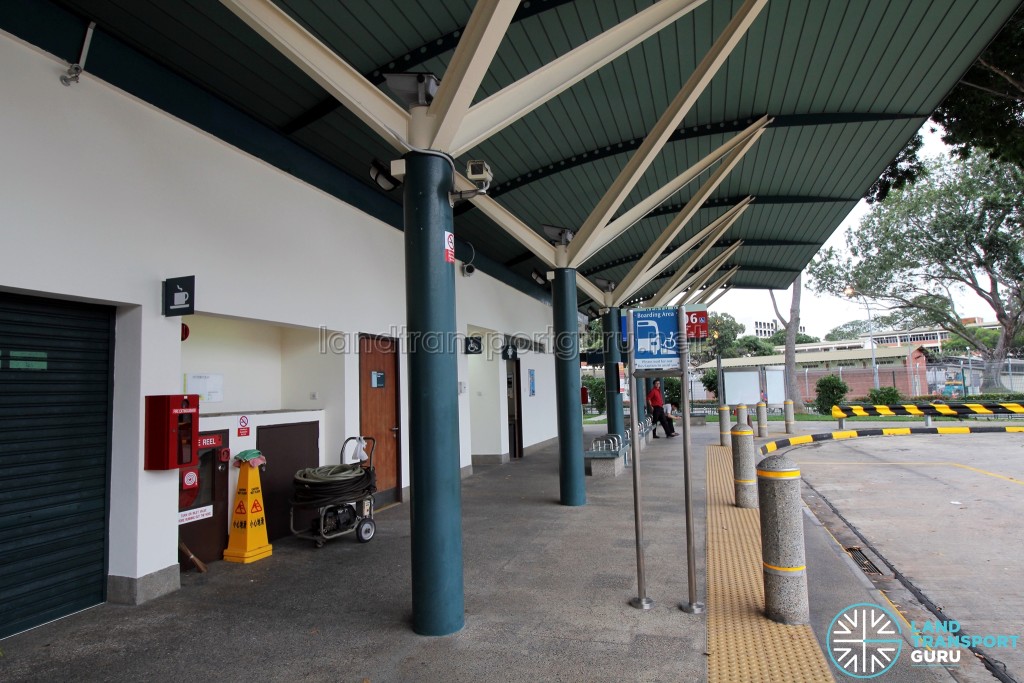 Upper East Coast Bus Terminal - Bus waiting area