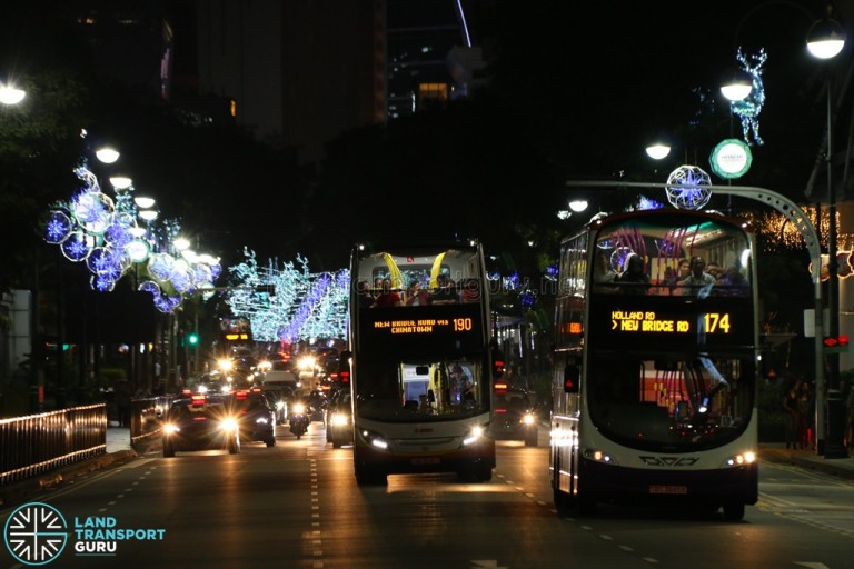 Bus Service Diversion for The Great Christmas Eve Street Party (2024