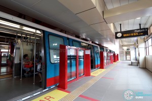 Choa Chu Kang LRT - Platform 3