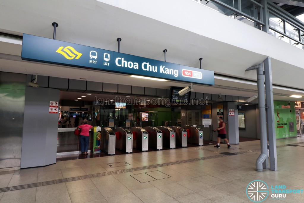 Choa Chu Kang MRT/LRT Station - Exit D