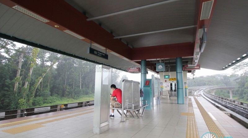Punggol Point LRT Station - Platform Level
