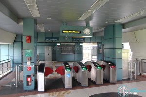 Punggol Point LRT Station - Concourse Level (Paid area)