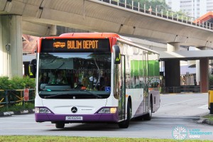 Tower Transit Mercedes-Benz Citaro (SG1029A) - Bulim Depot Staff Shuttle