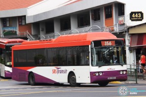 SBST Volvo B10BLE CNG (SBS2992A) - Service 156