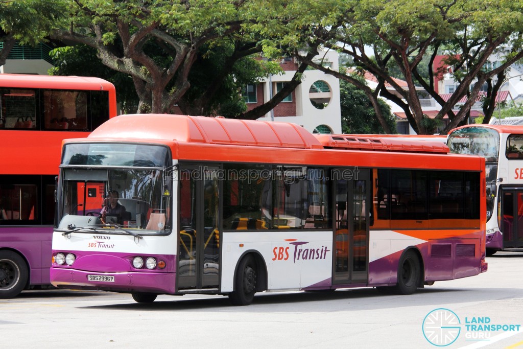 SBST Volvo B10BLE CNG (SBS2996P) - Not In Service