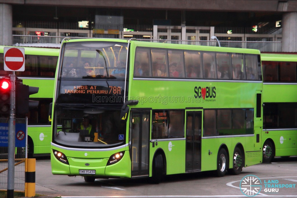 Tower Transit Alexander Dennis Enviro500 (SMB3543R) - Service 78A