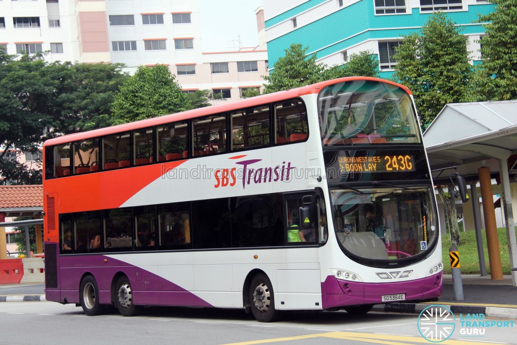SBS Transit Volvo B9TL Wright (SG5364E) - Service 243G