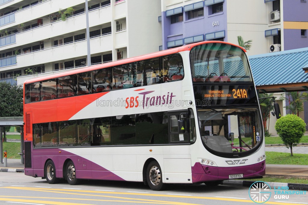 SBS Transit Volvo B9TL Wright (SG5370L) - Service 241A