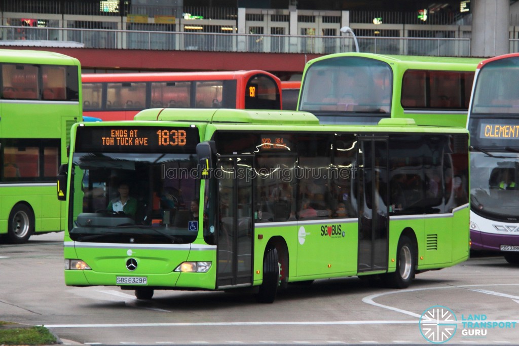 Tower Transit Mercedes-Benz Citaro (SBS6329P) - Service 183B