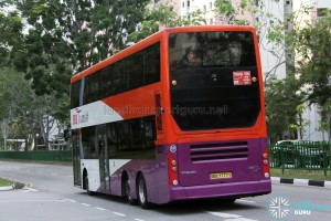 SBS Transit Volvo B9TL Gemilang (SBS7777Y) - Training Bus - Rear