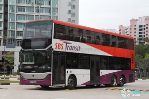 SBS Transit Scania K310UD (SBS7888K) - Parked at Compassvale Bus Interchange