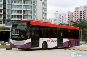 SBS Transit Scania K230UB (SBS8103K) - Permanent Training Bus with L-plate holder