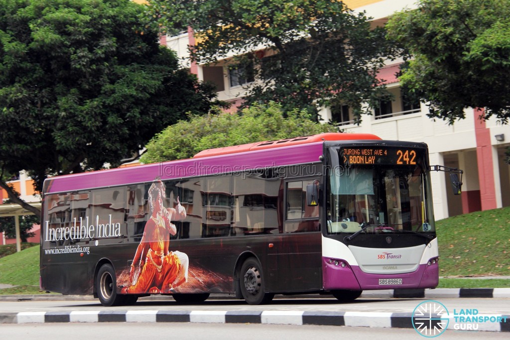 SBS Transit Scania K230UB (SBS8986D) - Service 242