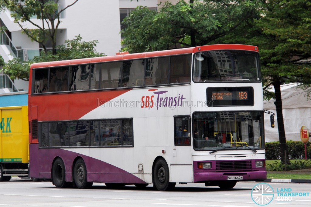 SBS Transit Volvo Olympian (SBS9652K) - Service 193