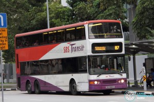 SBS Transit Dennis Trident (SBS9680D) - Service 87