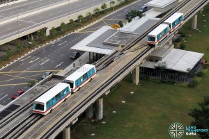 Bukit Panjang LRT - First generation train cars