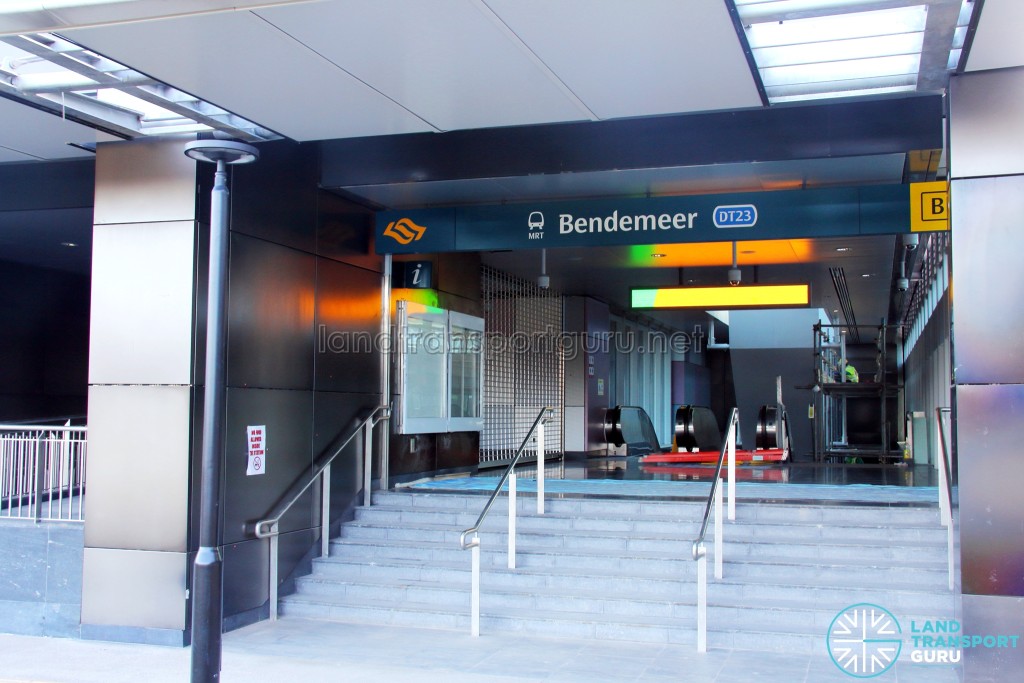 Bendemeer Station - Exit B