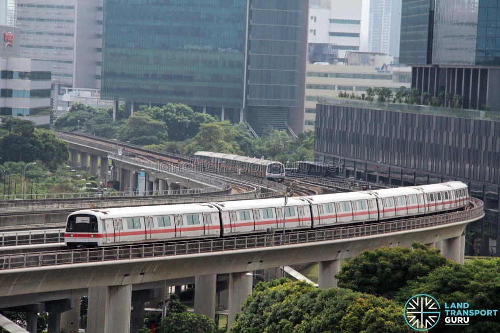 [East-West Line] Siemens C651 approaching Jurong East