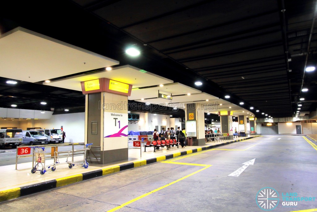 Changi Airport Terminal 1 Basement - Rear view