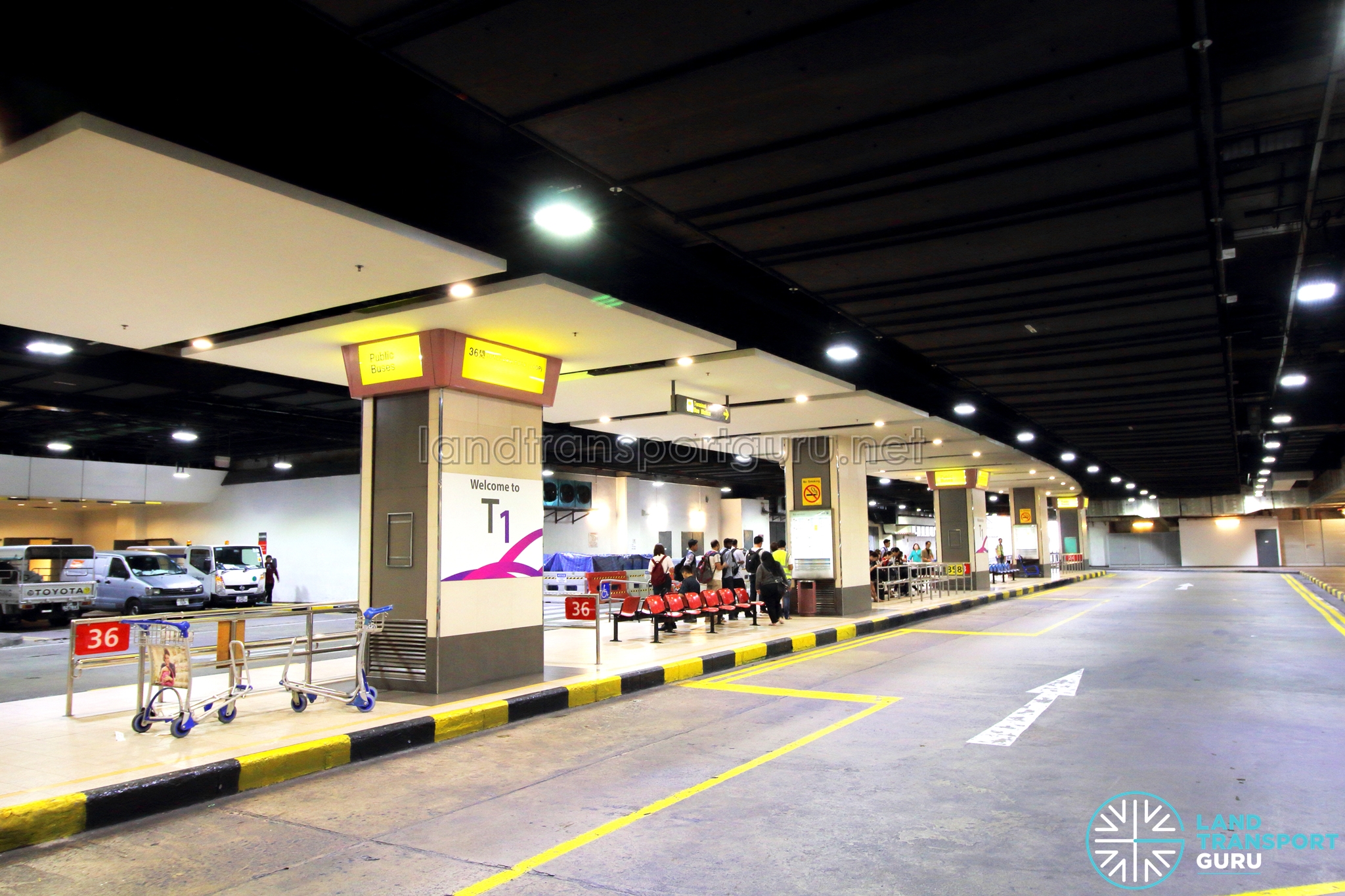 Changi Airport Terminal 1 Basement - Rear view | Land ...