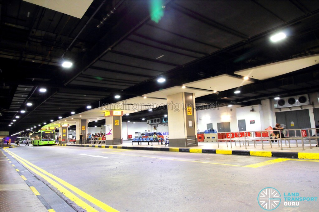 Changi Airport Terminal 1 Basement - Front view