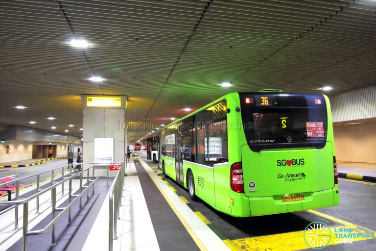 Changi Airport Terminal 2 Bus Terminal Land Transport Guru