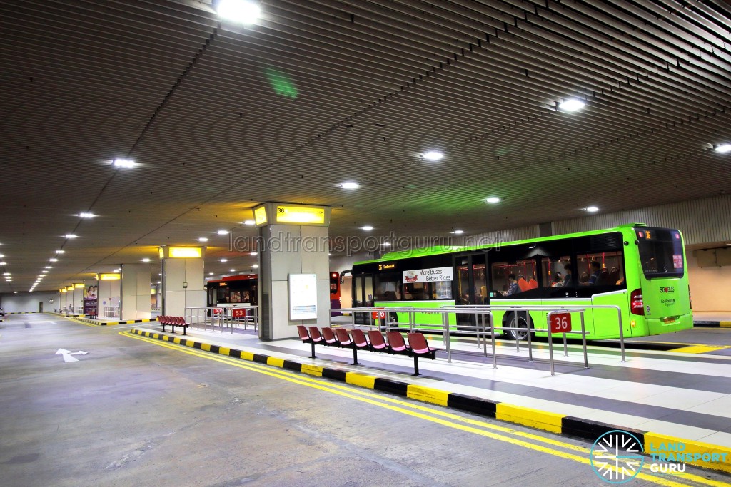 Changi Airport Terminal 2 Basement - Rear view