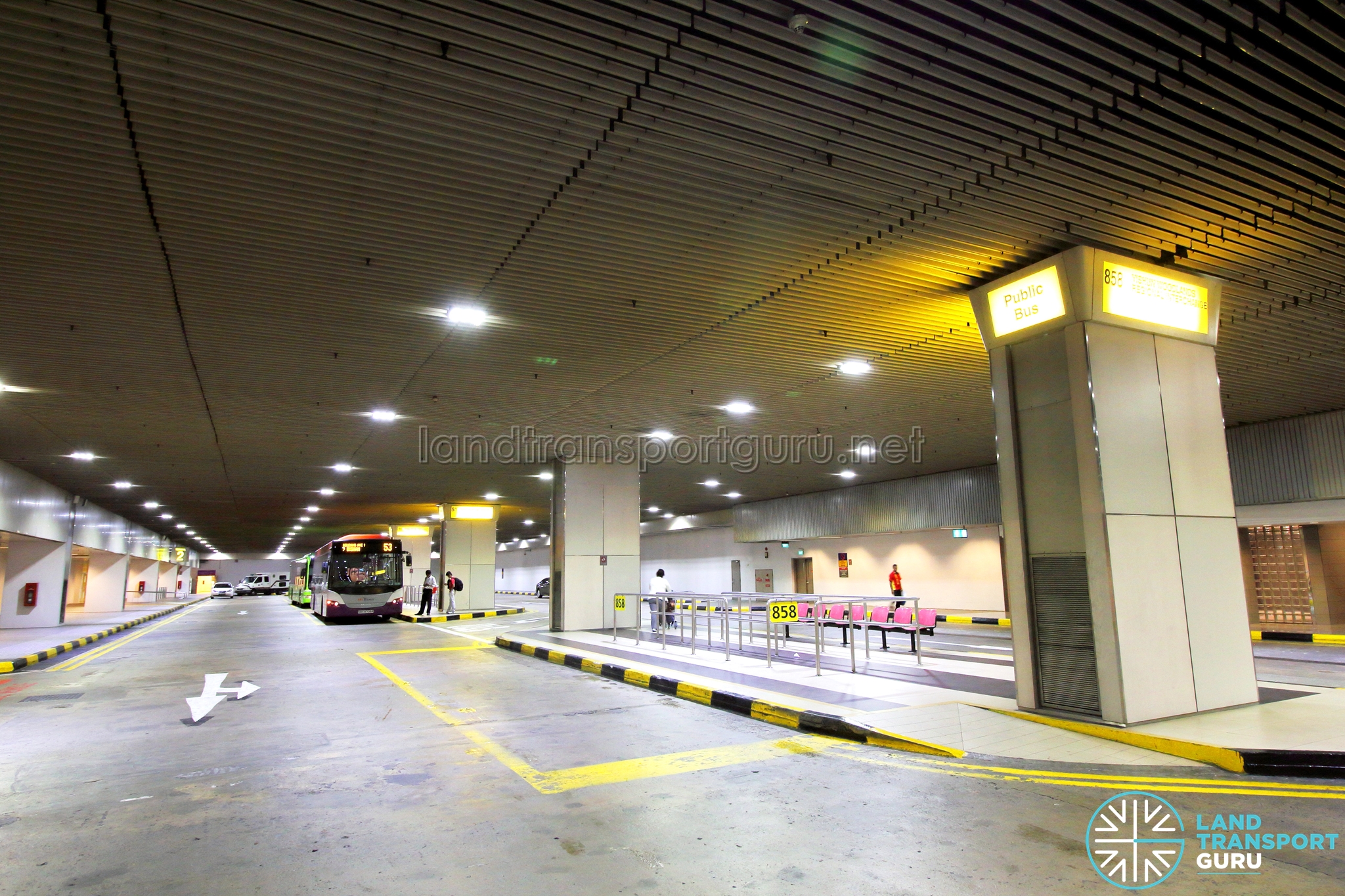 Changi Airport Terminal 2 Basement – Near Service 858 berth