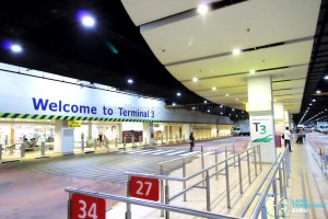 Changi Airport Terminal 3 Basement - Queue lines