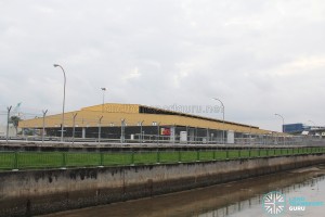 Changi Depot - Sheltered stabling area