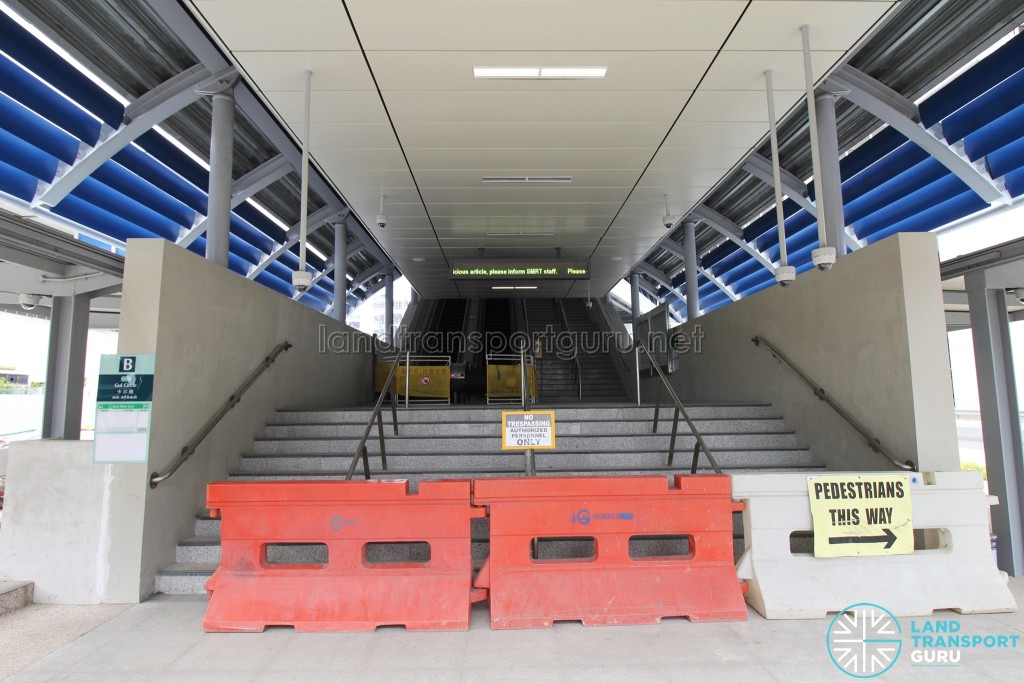 Gul Circle MRT Station - Exit B