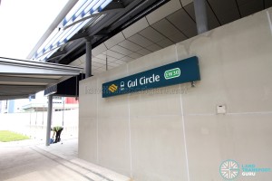 Gul Circle MRT Station - Station Exit A