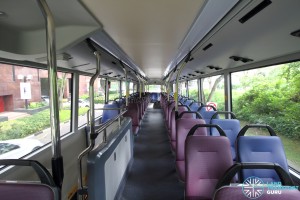 MAN A95 - Upper deck: Front to Rear