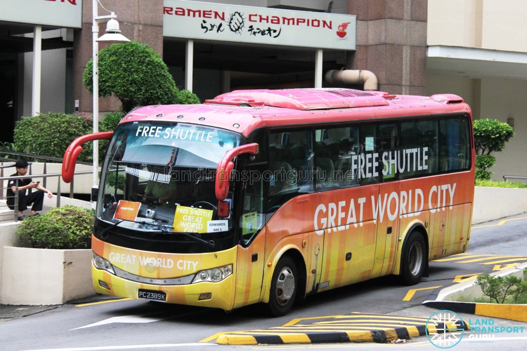 PC2389K - Great World City Shuttle - Chinatown Route