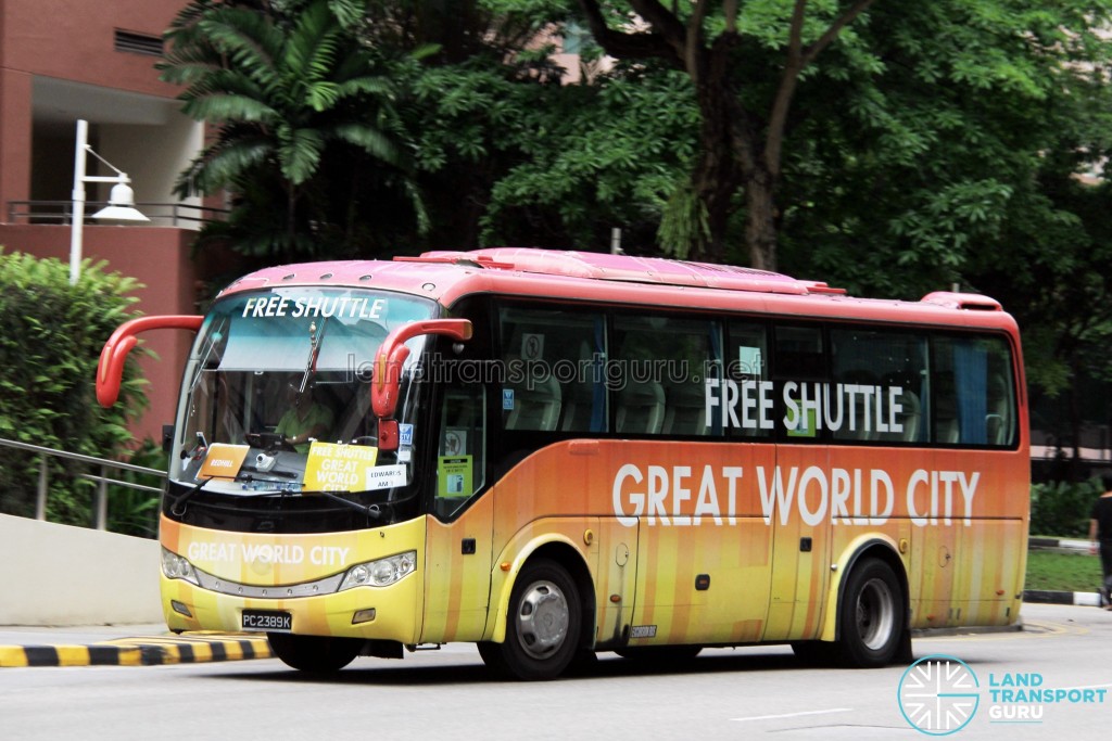 PC2389K - Great World City Shuttle - Redhill Route