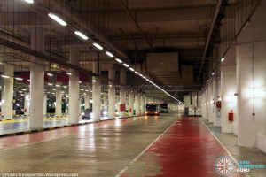 Resorts World Sentosa Bus Terminal - Parking area after regular service hours