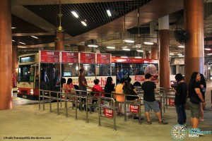 Resorts World Sentosa Bus Terminal - Public bus boarding berth