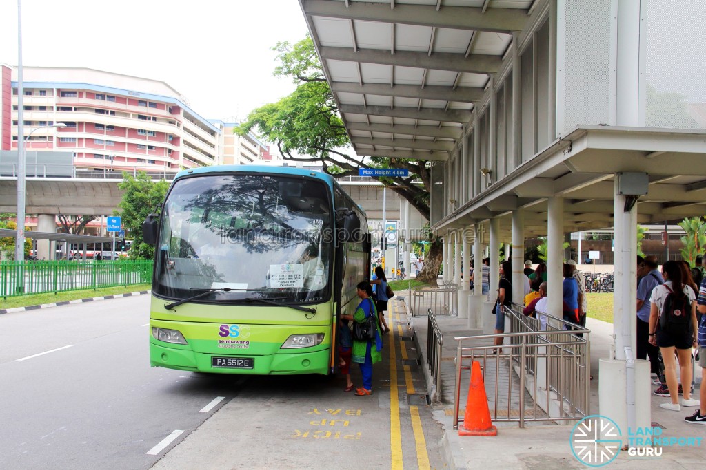 Sembawang Shopping Centre Shuttle - Yishun Pickup Point