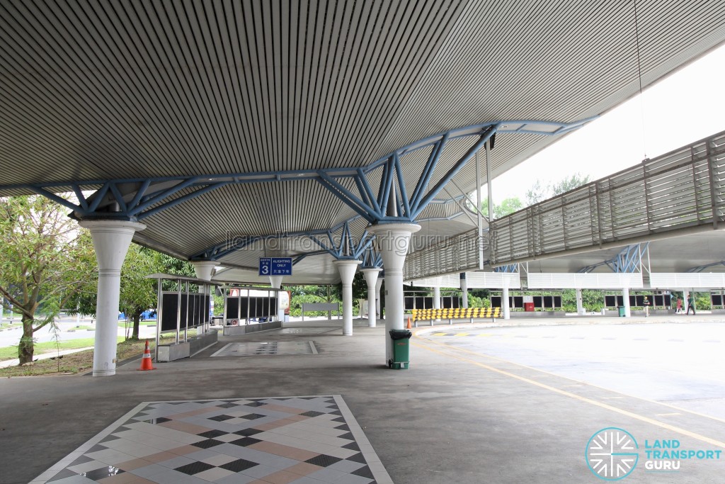 Tuas Bus Terminal - Concourse near Alighting Berth 2