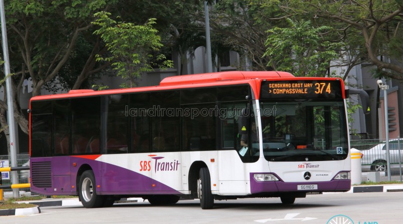SBS Transit Mercedes-Benz Citaro (SG1116G) - Service 374