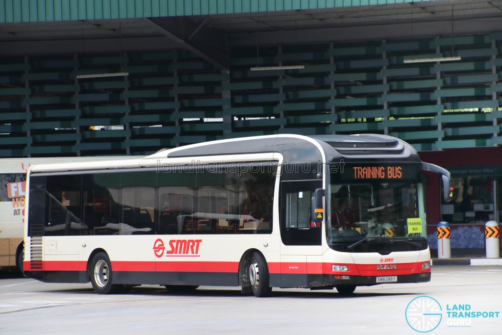 SMRT MAN NL323F (SMB288Y) - Training Bus
