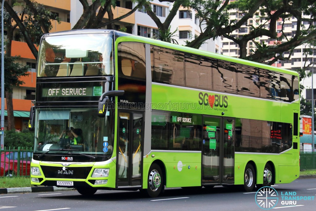 Tower Transit MAN A95 (SG5999Z) - Off Service