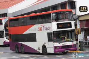 SBS Transit Volvo Olympian 3-Axles (SBS9664B) - Service 14