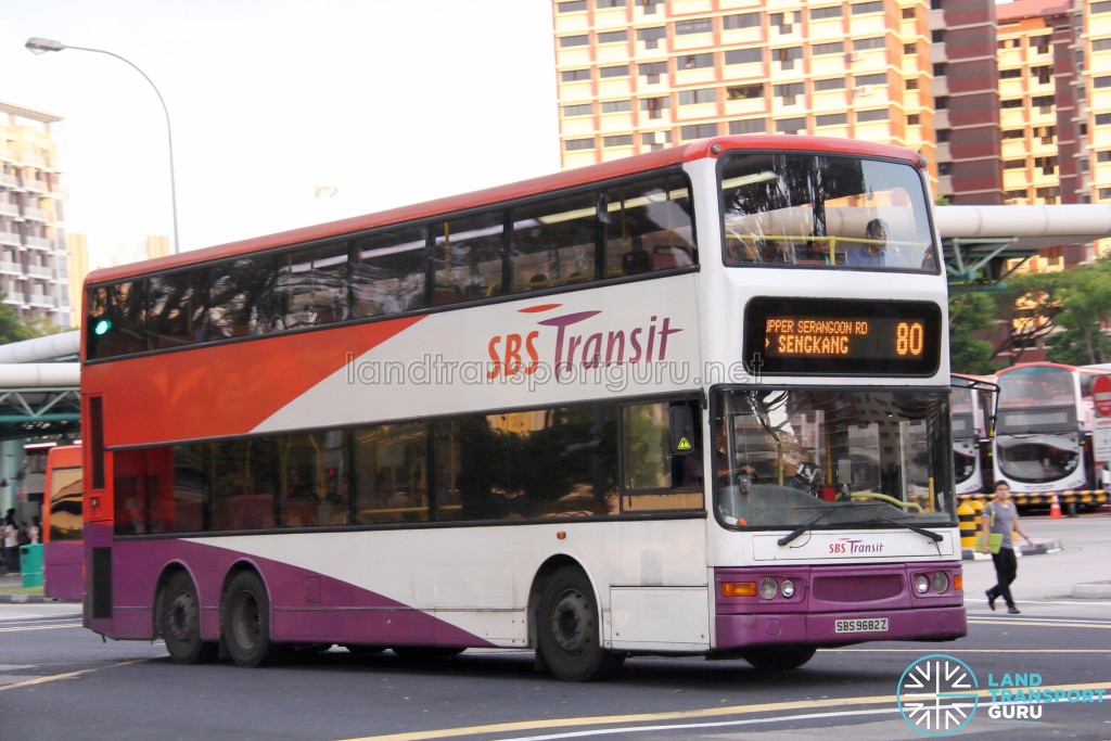 SBS Transit Dennis Trident (SBS9688H) - Service 80