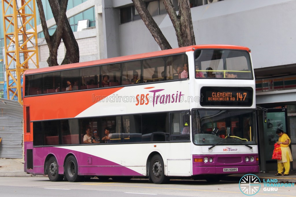SBS Transit Dennis Trident (SBS9689E) - Service 147